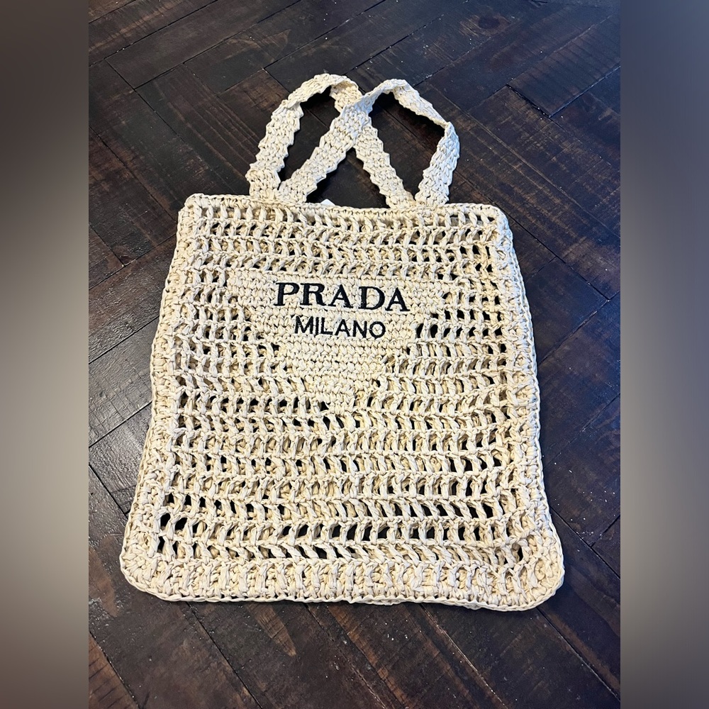 Brand New Raffia tote bag